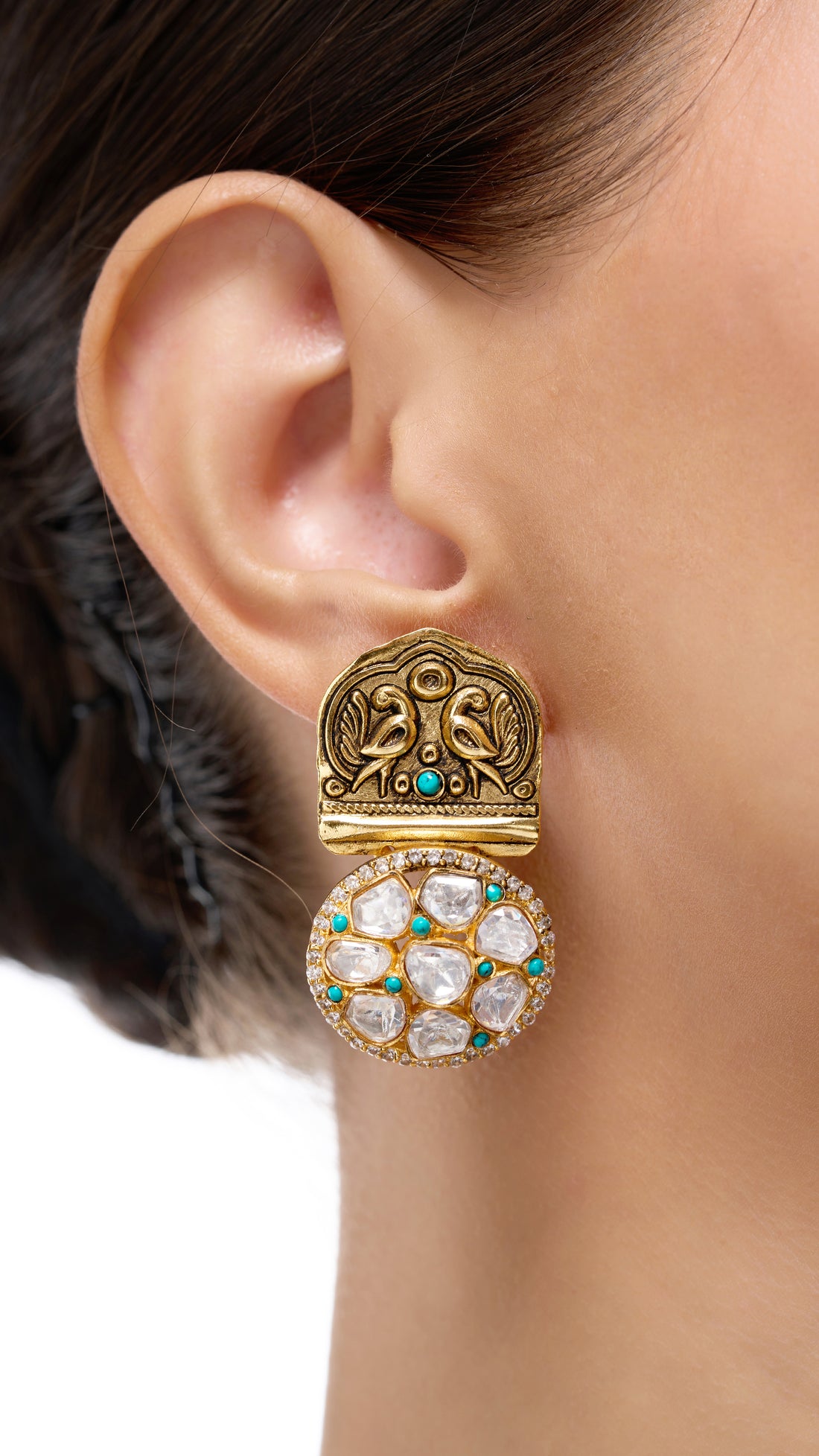 SAVITRI KUNDAN CHOKER WITH FILIGREE WORK