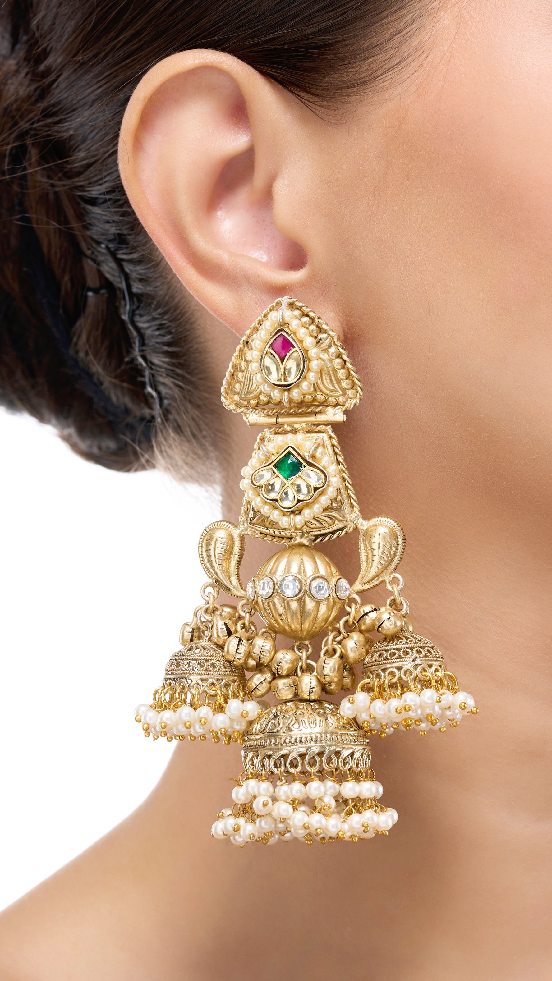 ELAHEH JHUMKI EARRINGS