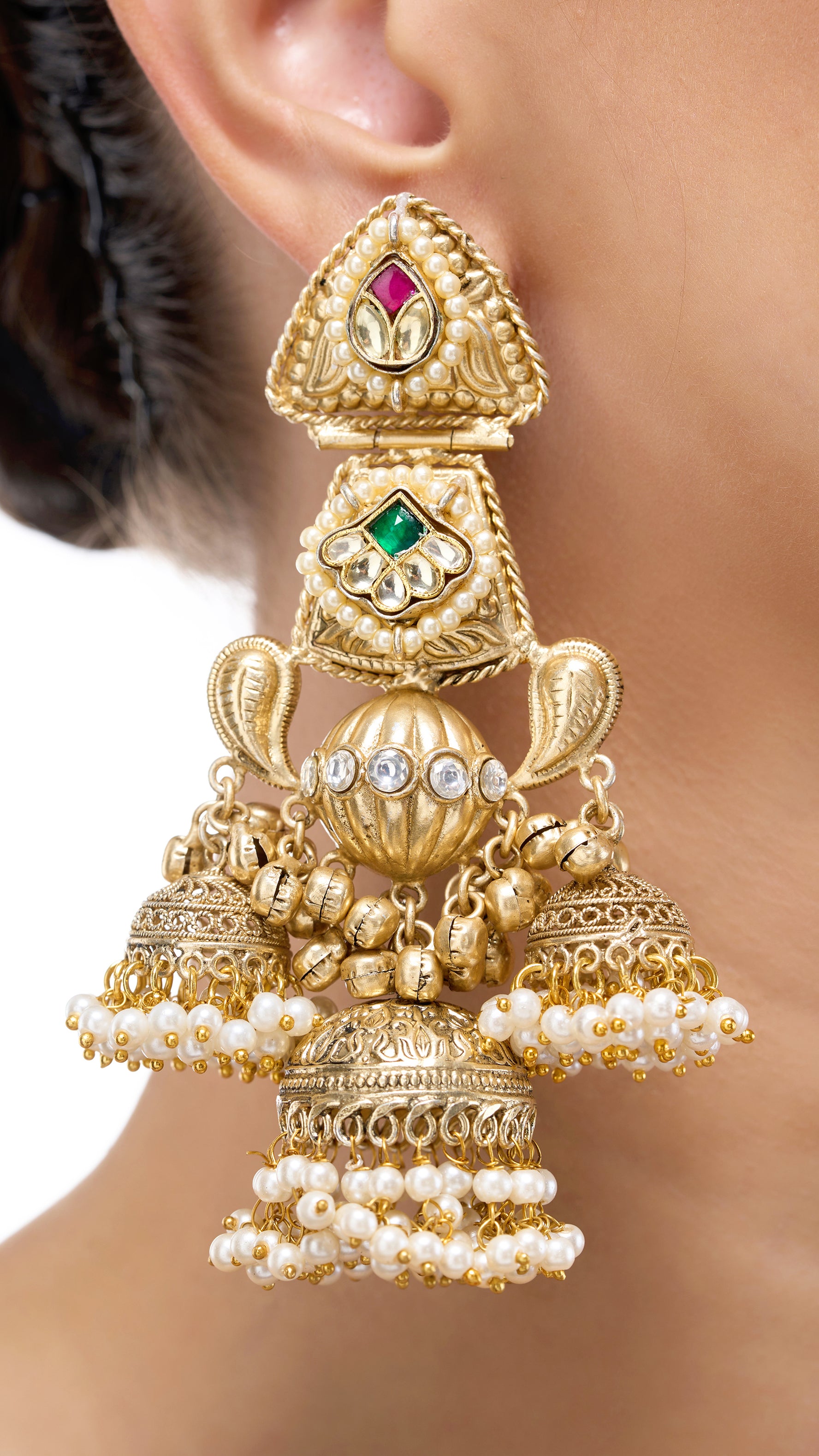 ELAHEH JHUMKI EARRINGS