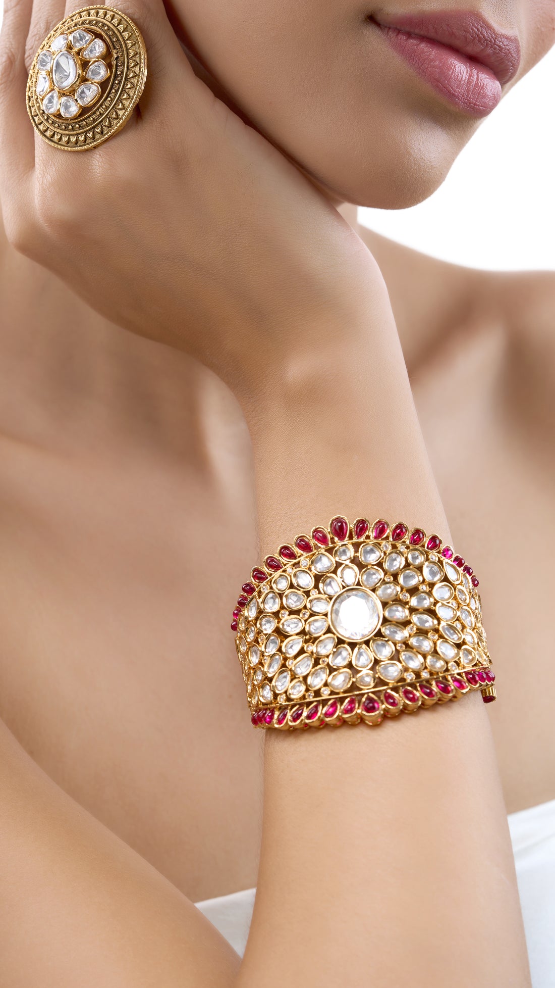 JAHANARA PATCHI KUNDAN BRACELET
